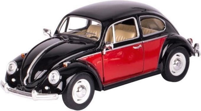 Goki Volkswagen Kever (1967) Zwart 17 Cm