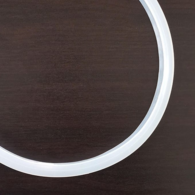 18cm Snelkookpan Afdichtring Silicone Snelkookpan O-ring Vervangende Pakking Accessoire white