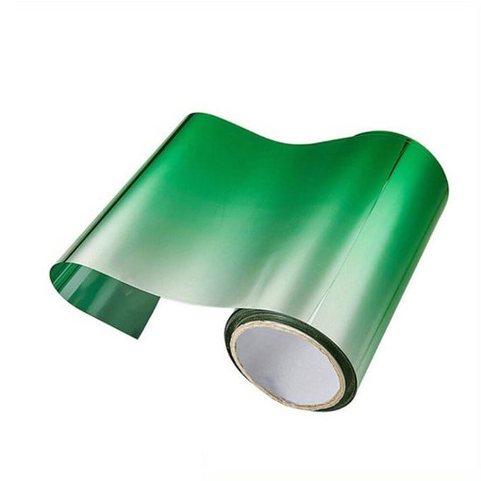 Auto voorruit sticker zonnebrandcrème uv-bescherming banner (groen)-Bevat schraper