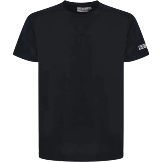 T-shirt vrouw Gcds a2em2300uw0-99 zwart