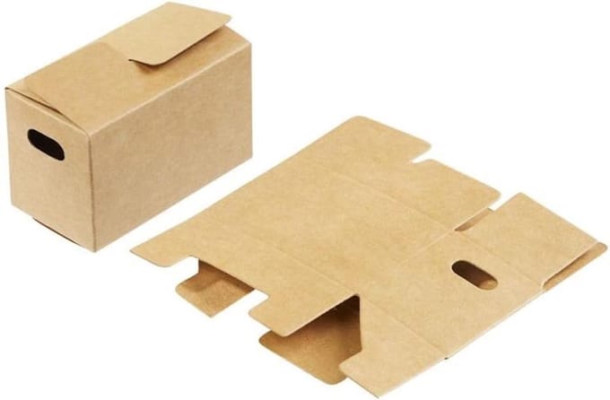 Miniatuur dozen - Knutsel dozen - Decoratie maken - Set van 3 - 79 cm - Beige