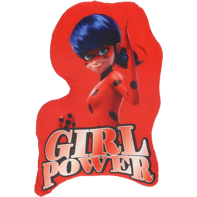 Sierkussen - Girl Power Junior - Rood - 28 Cm X 20 Cm