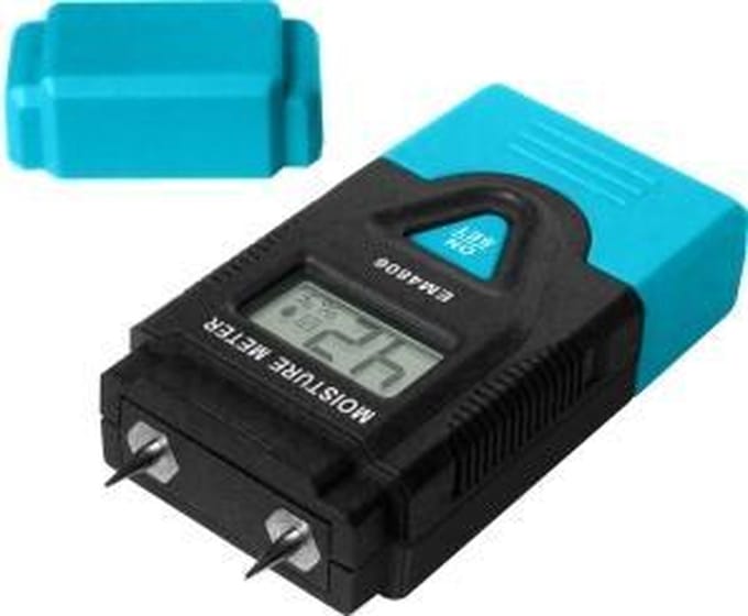 Vochtmeter Bouwmaterialen en Omgevingstemperatuur