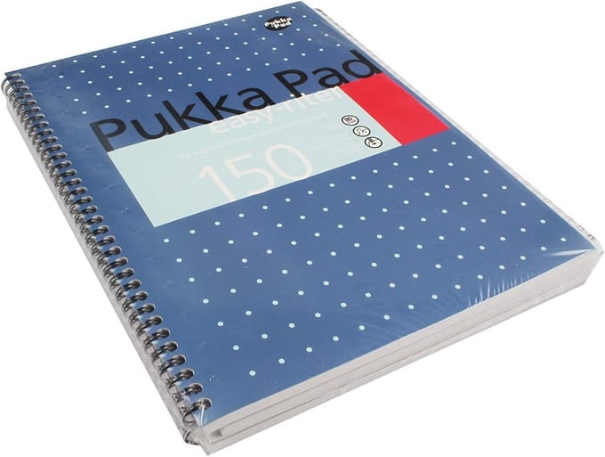 2x Pak A4 Schrijfblok 80g Papier - Metallic Kleuren - Set van 3