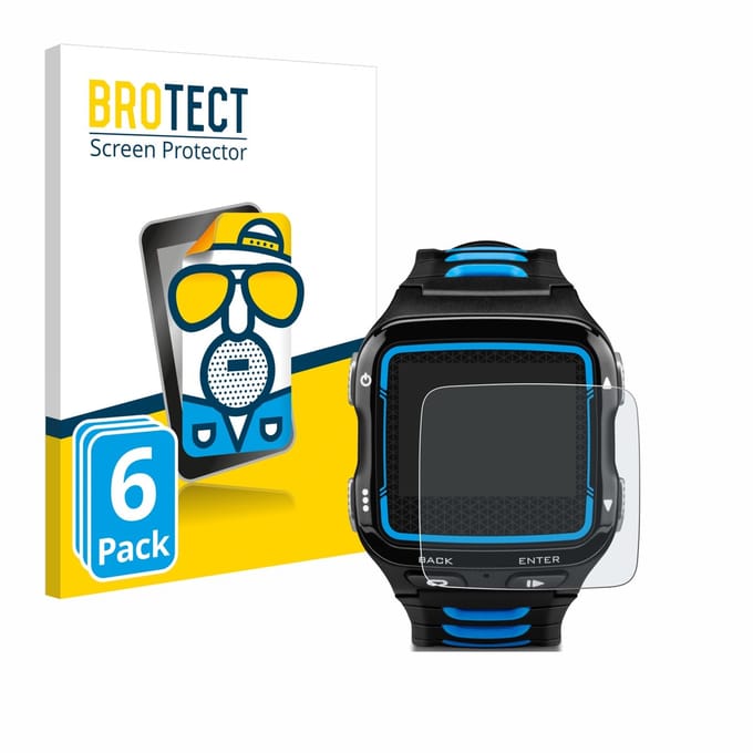 BROTECT - Screenprotector voor Garmin Forerunner 920XT - Folie Beschermfolie matte 6 Stuks