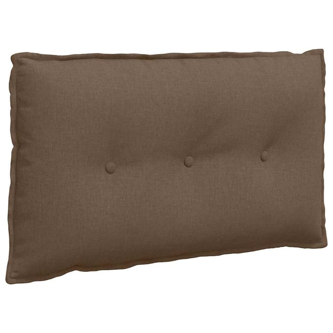 vidaXL - Rugkussen - Bruin - 200 - x - 19 - x - 50 - cm - Stof