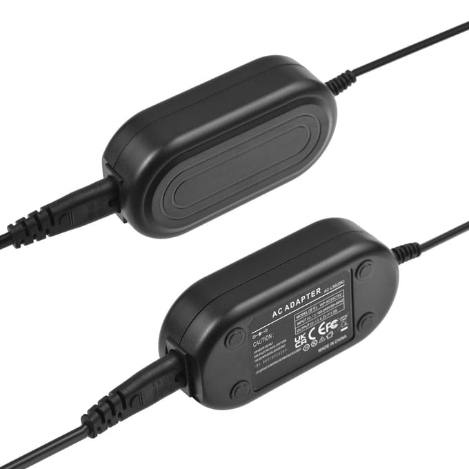 Andoer DR-110 AC Power Adapter NB-13L Dummy Batterij DC Coupler Kit Accessoire Vervanging voor Canon EU Plug gray