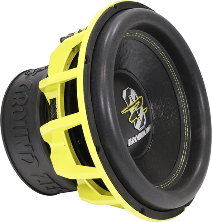 Ground Zero GZHW 30XSPL-D2 – SPL Subwoofer – 30 cm – 2x2 Ohm – 3000W Max – Klippel Geoptimaliseerd