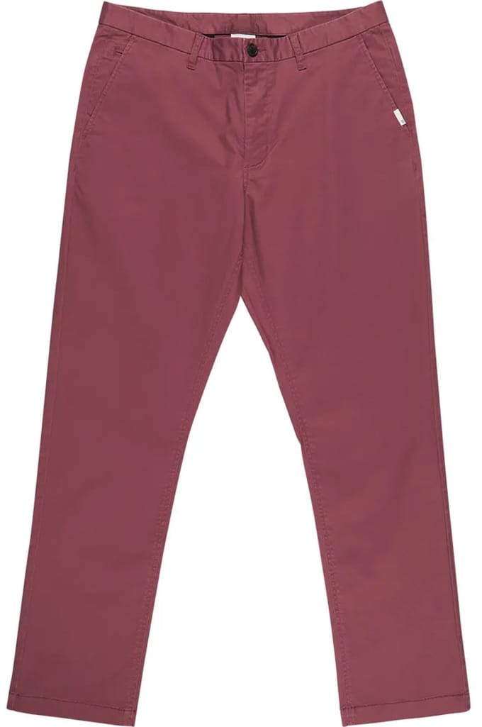 Element Twill Regular Fit Chino Broek Paars 31 Man