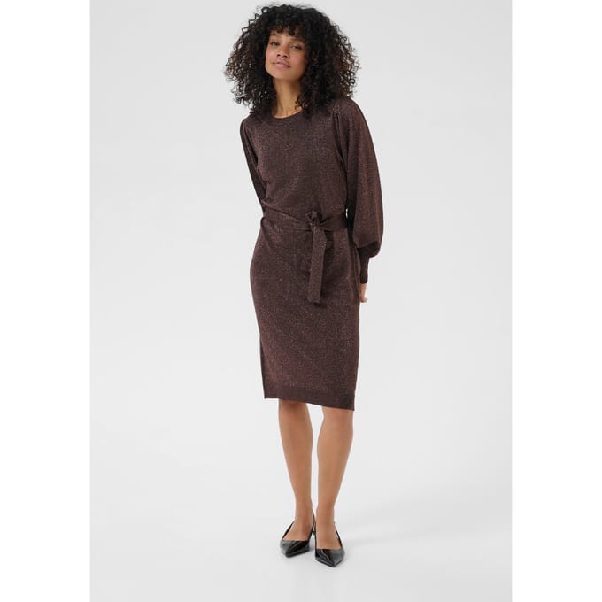 Jurk met riem voor dames KAFFE Regina
