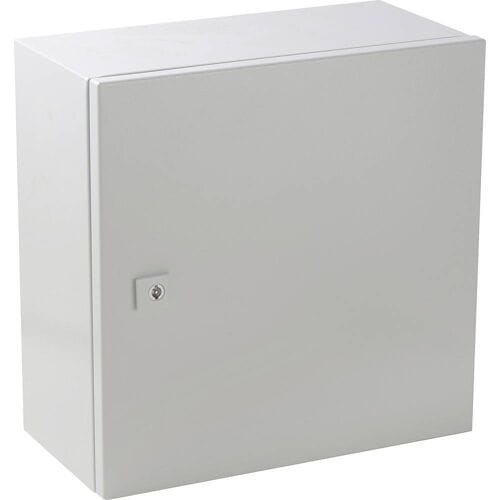 TRU COMPONENTS TC-S404020 Schakelkast 400 x 400 x 200 Plaatstaal Lichtgrijs 1 stuk(s)
