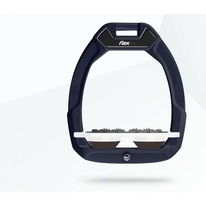 Veiligheidssportbeugels Plat Ultra Grip Aluminium/Wit/Bruin Flex-On Safe-On