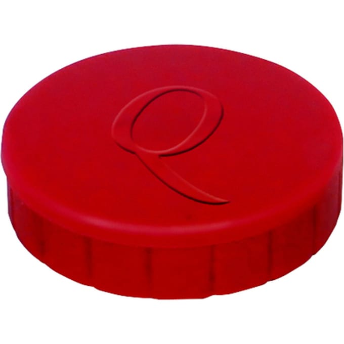 Magneet Quantore 32mm 800gram rood 10 stuks