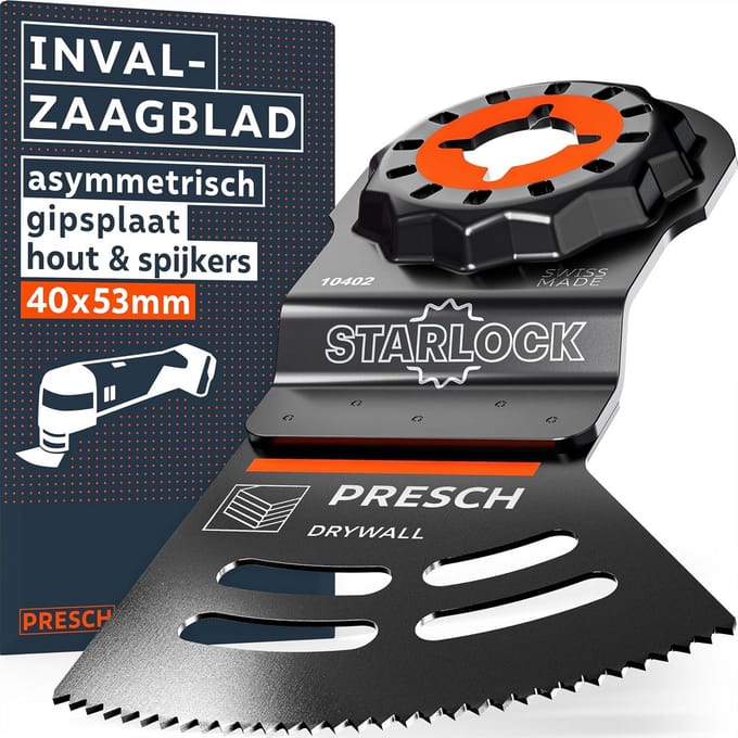 Multitool Zaagblad Gipsplaat - Starlock Montage voor Gereedschapsloos Wisselen