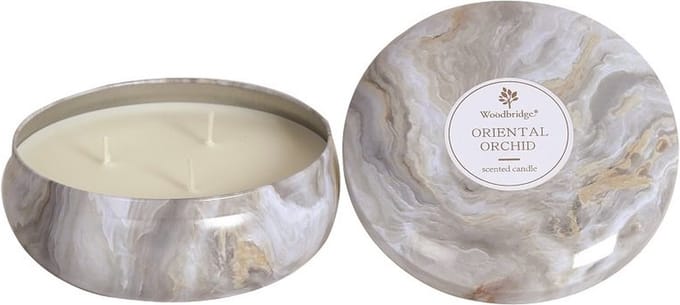 Woodbridge Oriental Orchid 470gr kaars in blik
