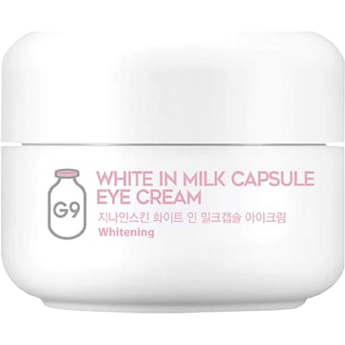 G9skin, White in Milk Capsule Oogcrème, 30 g white