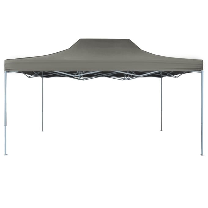 vidaXL - Tent - pop-up - inklapbaar - 3x4,5 - m - antraciet