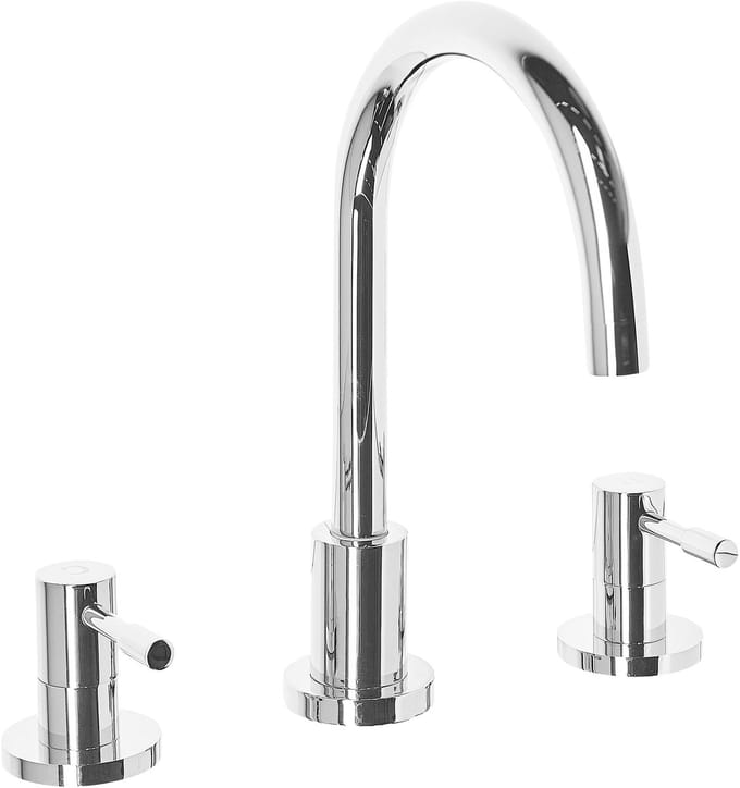 SIPI - Wastafelkraan - Zilver - Messing