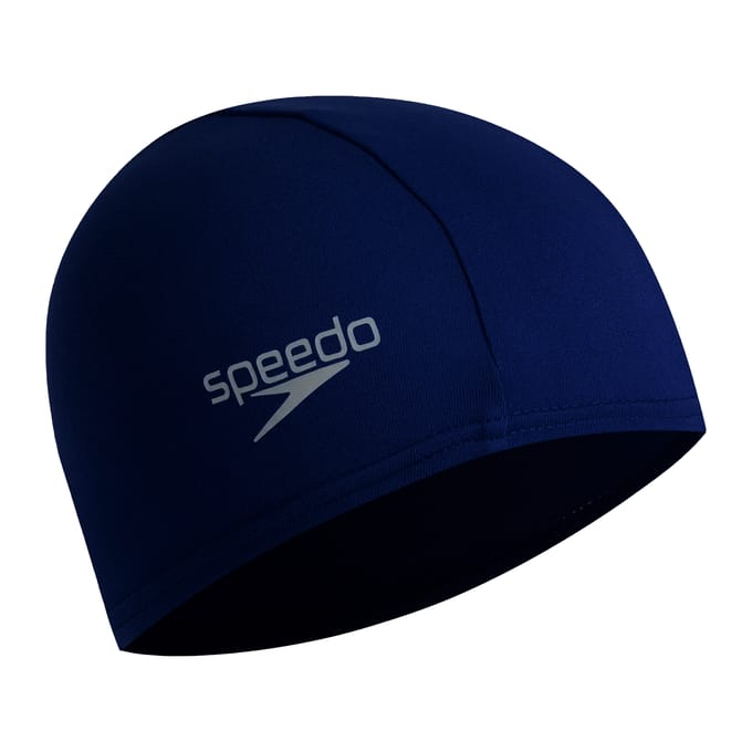 Speedo Unisex Volwassen Polyester Zwemcap (Marine)