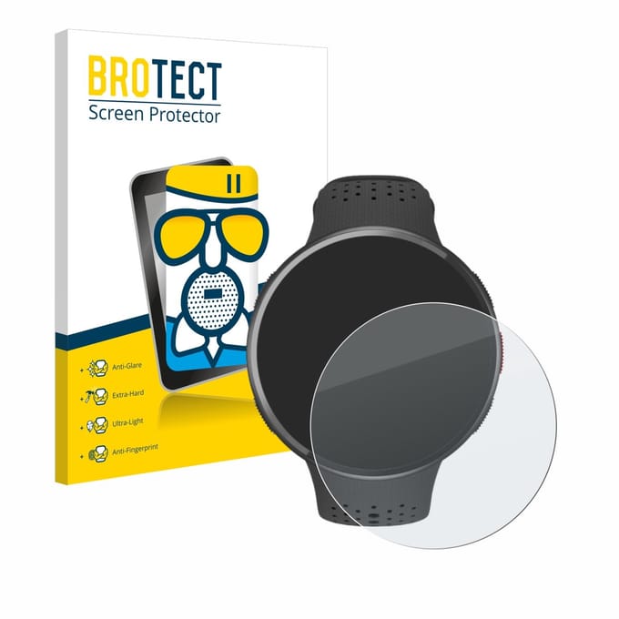 BROTECT - Screenprotector voor Polar Pacer Pro - Folie Beschermfolie Beschermglas matte