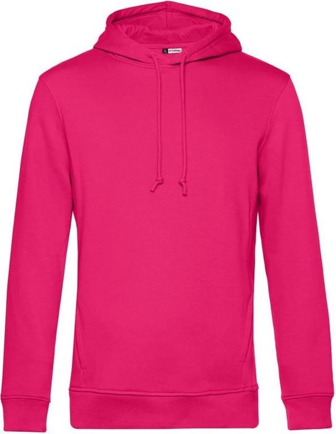 B&C Heren Organische kapperstrui (Magenta Roze)