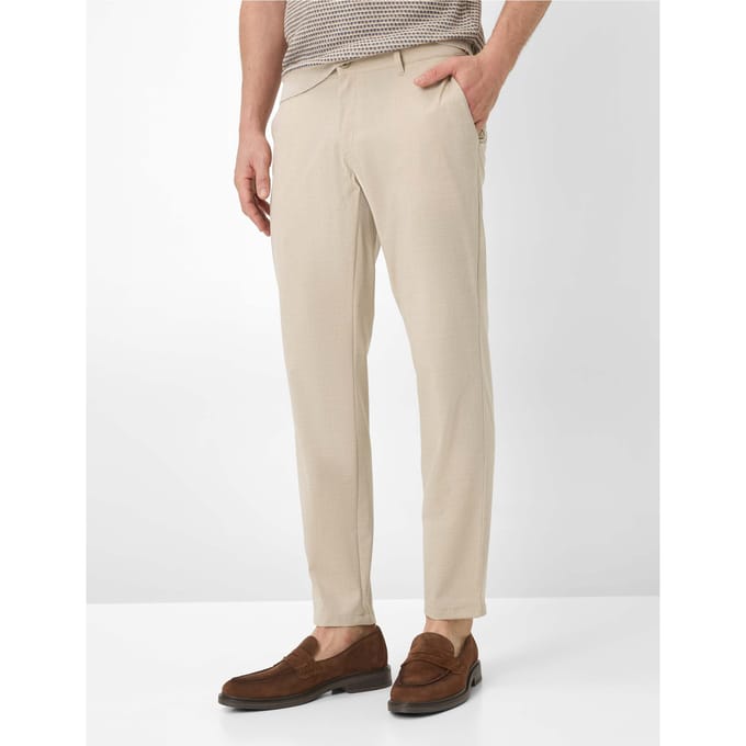 Brax Heren Chino  Style PHIL BEACH, lichtbeige, maat 36/36