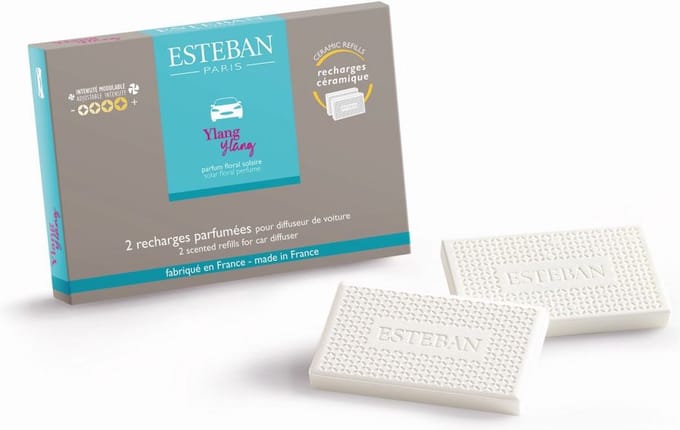 Esteban Classic Ylang Ylang Autoparfum navulling (2 stuks)