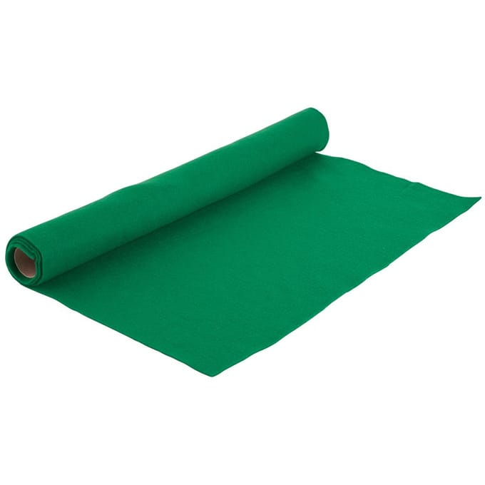 VBS Handwerkvilt, 45 x 100 cm - Grasgroen