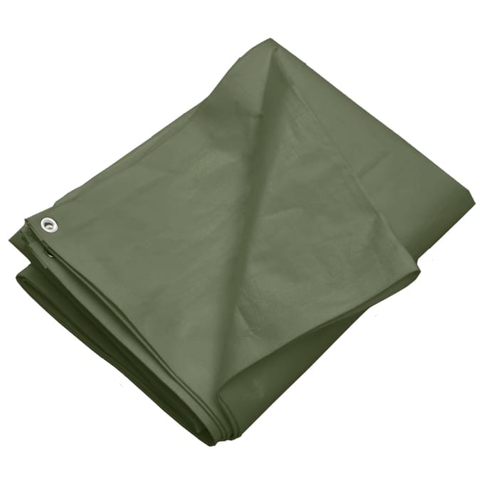 vidaXL - Dekzeil - 260 - g/m² - 4x5 - m - HDPE - groen