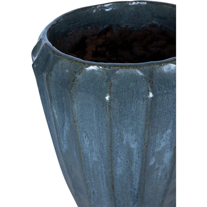 PTMD - Pot Olver - Blauw - 56x56x105cm