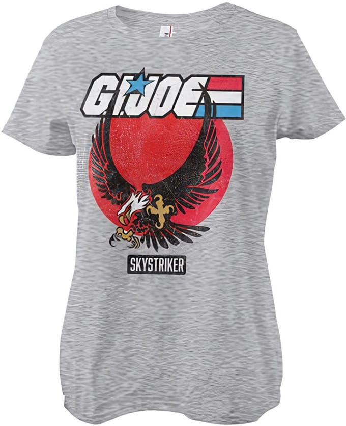 G.I. Joe Dames Skystriker Distressed Girly T-shirt