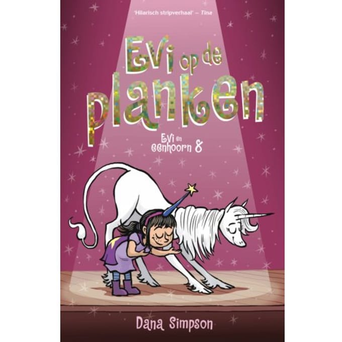 Evi en eenhoorn - 8. Evi op de planken Voorleesboeken
