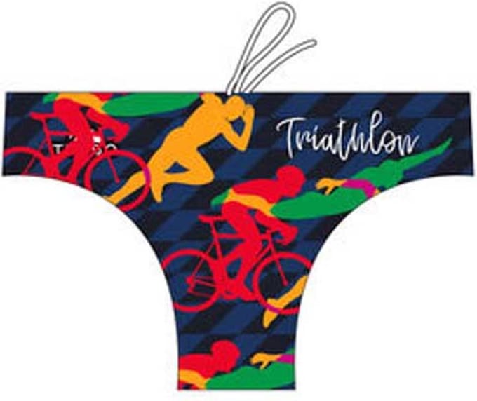 Turbo Triathlon Race Zwemslip Blauw 3XL Man