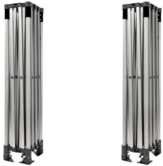 4,5x6 GO-UP40-PVC Easy Up aluminium wit