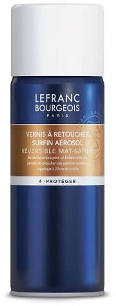 Lefranc Bourgeois Retoucheervernis Spuitbus 400ml