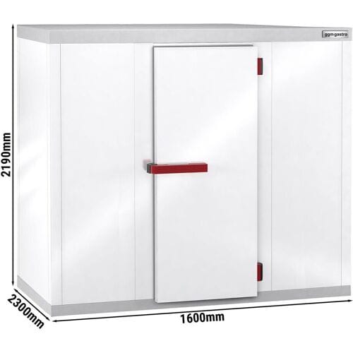 GGM Gastro Tiefkühlzelle - 1600x2300mm - 5,73m³ Wit
