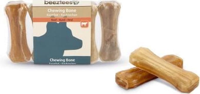 Beeztees kauwbot 7,5cm 5 stuks - hondensnack - 20 - 25 gram