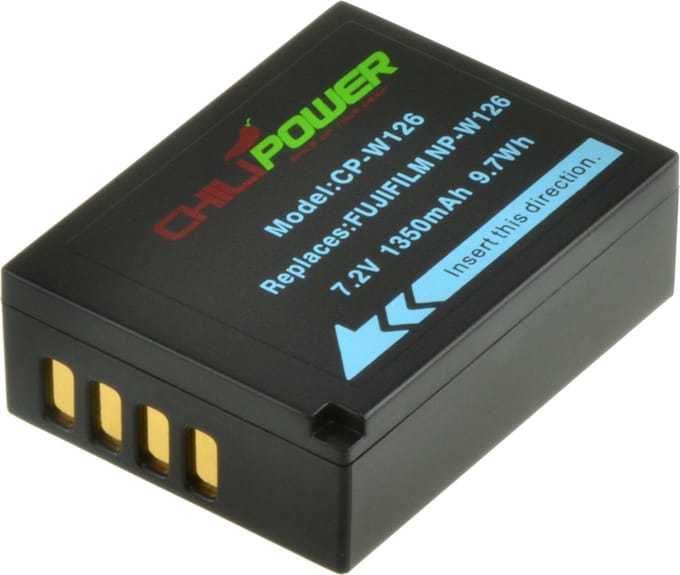 ChiliPower NP-W126 accu voor Fujifilm - 1350mAh
