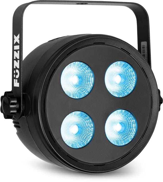 Discolamp Party Lights - Fuzzix PLF20 LED Par - Met 4x 12W multicolor LED’s - Discolamp kinderen