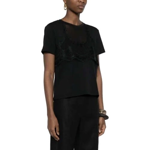 T-shirt Korte Mouw Twin Set 261tt2490-00006