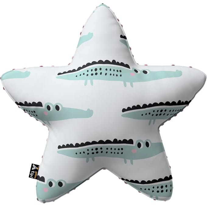 Kussen met minky Yellow Tipi Lucky Star Magic Collection
