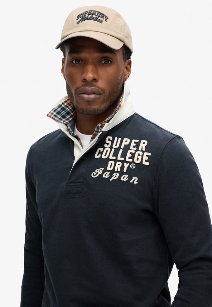 Superdry - Athletic rugby top - Heren - Tops