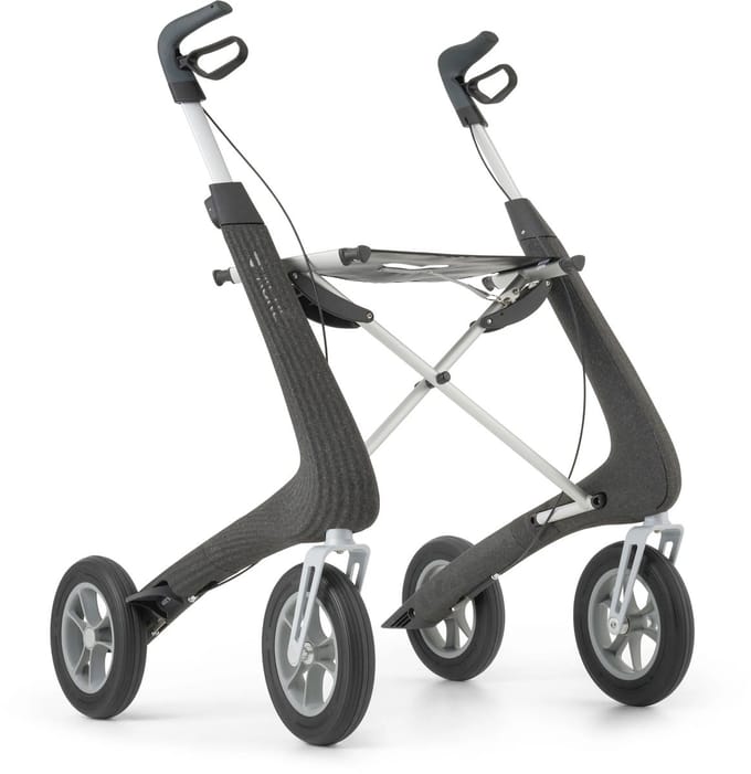byACRE - Nordic Pioneer Lichtgewicht Design Rollator - Zwart