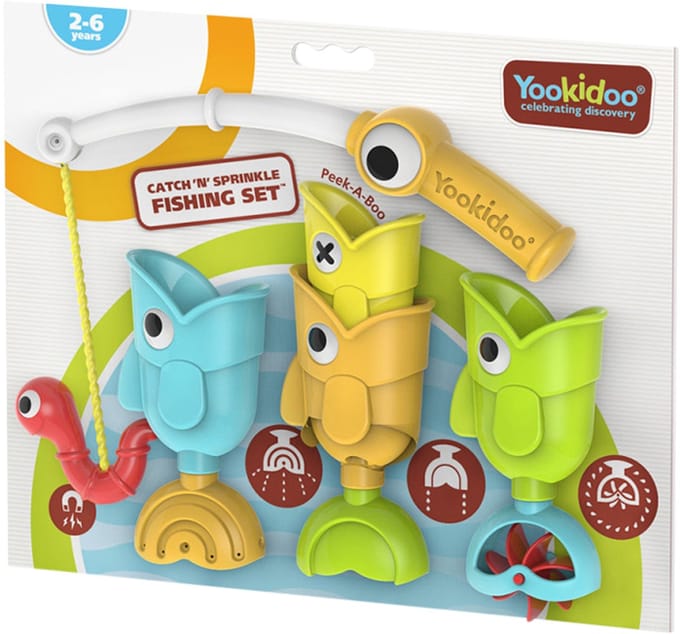 Yookidoo Catch 'N' Sprinkle Fishing Set Multi unisex