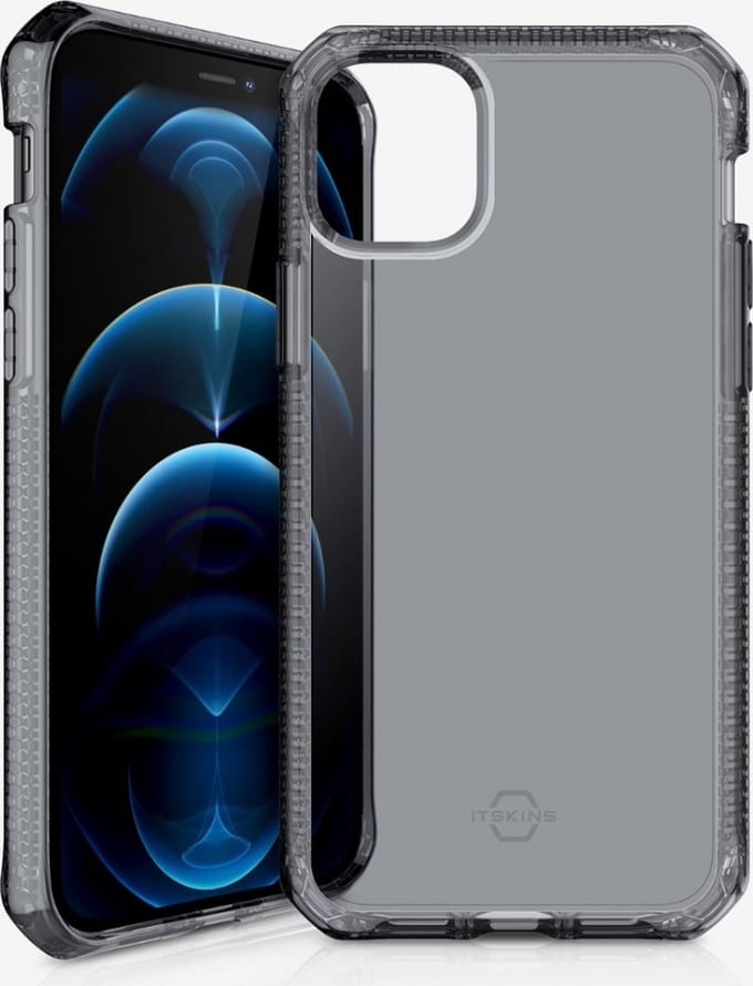 ITskins Spectrum cover voor Apple iPhone 12/12 pro - Level 2 bescherming - Zwart