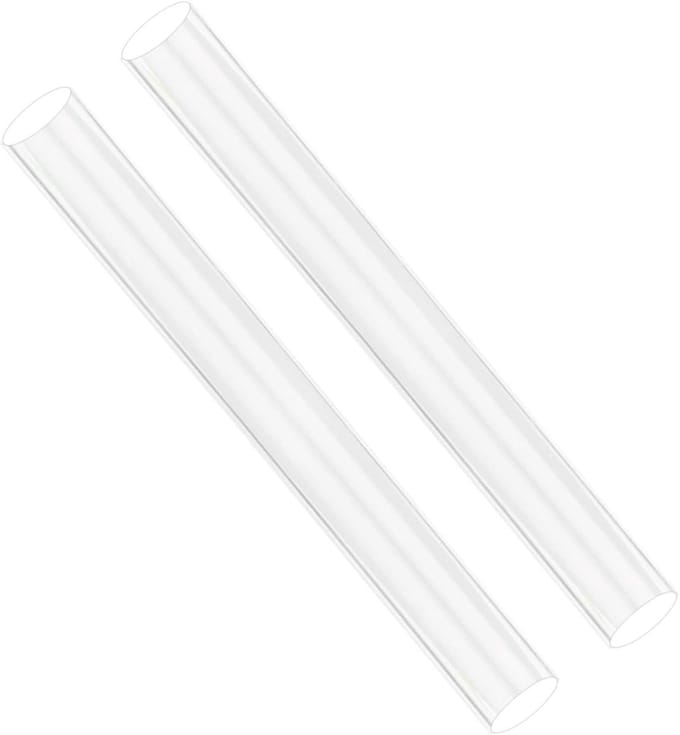 Set van 2 Acryl Klei Rollers - Polymeer Klei Rollende Pins voor Creatieve Kunst en Ambacht, Holle Constructie