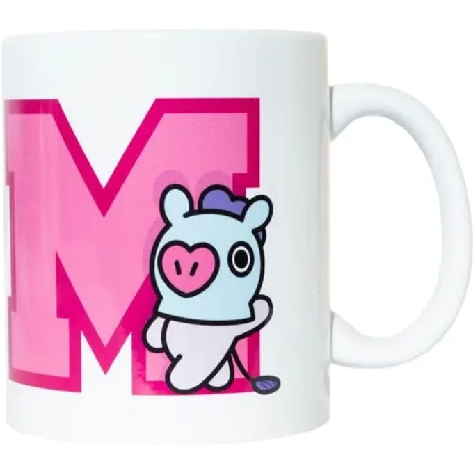 Grupo Erik Mok Bt21 Mang Junior 300 Ml Keramiek Wit/roze