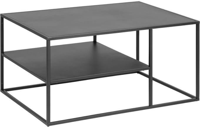 Salontafel Keaton Zwart 90cm - Giga Living