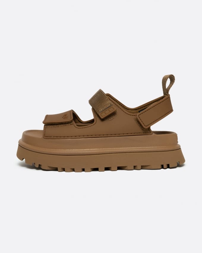 UGG® GoldenGlow-sandaal voor dames  in Bison Brown, Maat 40, Polyurethaan