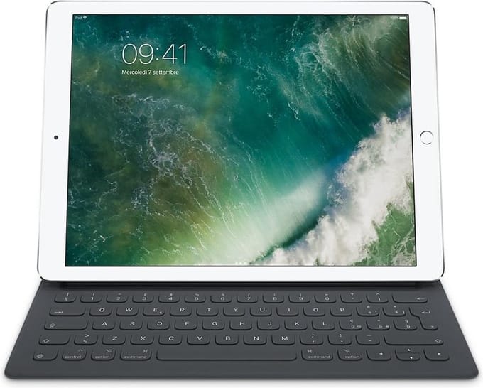 Apple Smart Keyboard iPad Pro 12.9 inch | QWERTY Toetsenbord Italiaans - Charcoal Gray